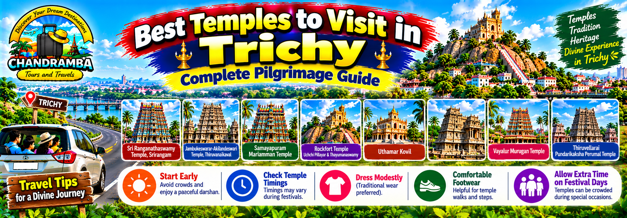 Best Temples to Visit in Trichy Complete Pilgrimage Guide