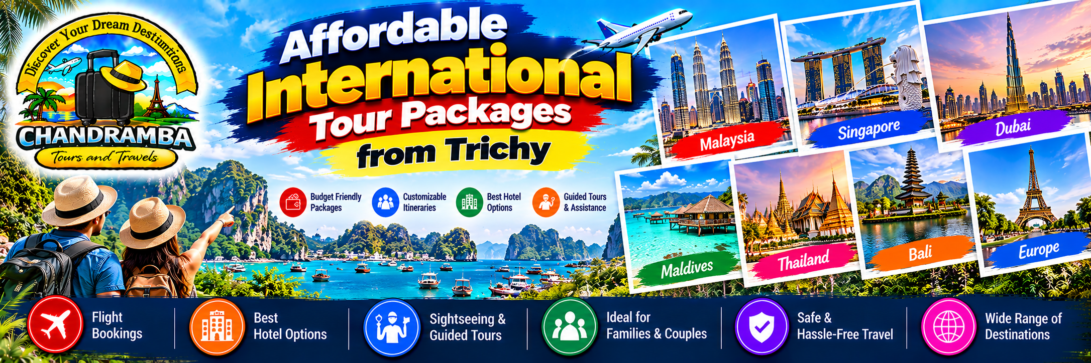 Affordable International Tour Packages from Trichy – Budget Travel Guide