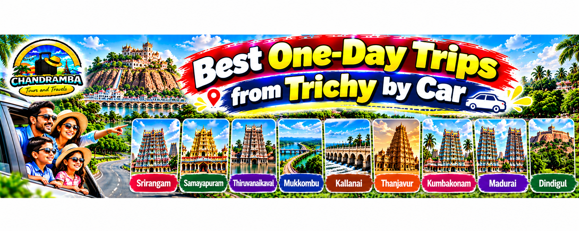 Best One-Day Trips from Trichy by Car
