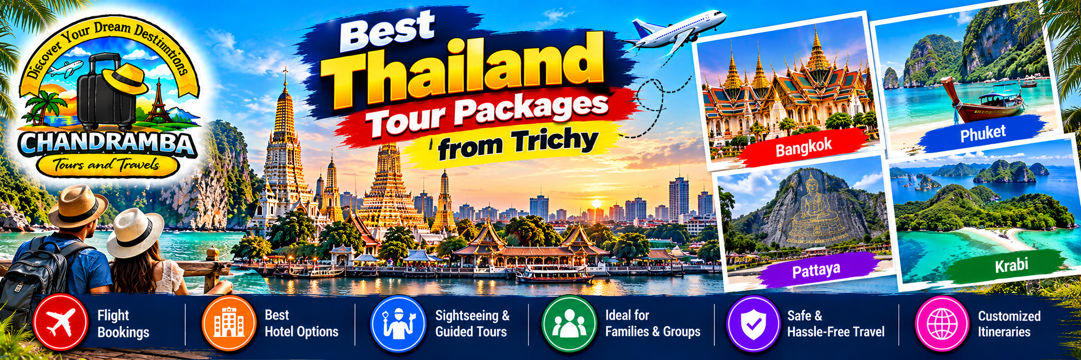 Best Thailand Tour Packages from Trichy – Complete Travel Guide