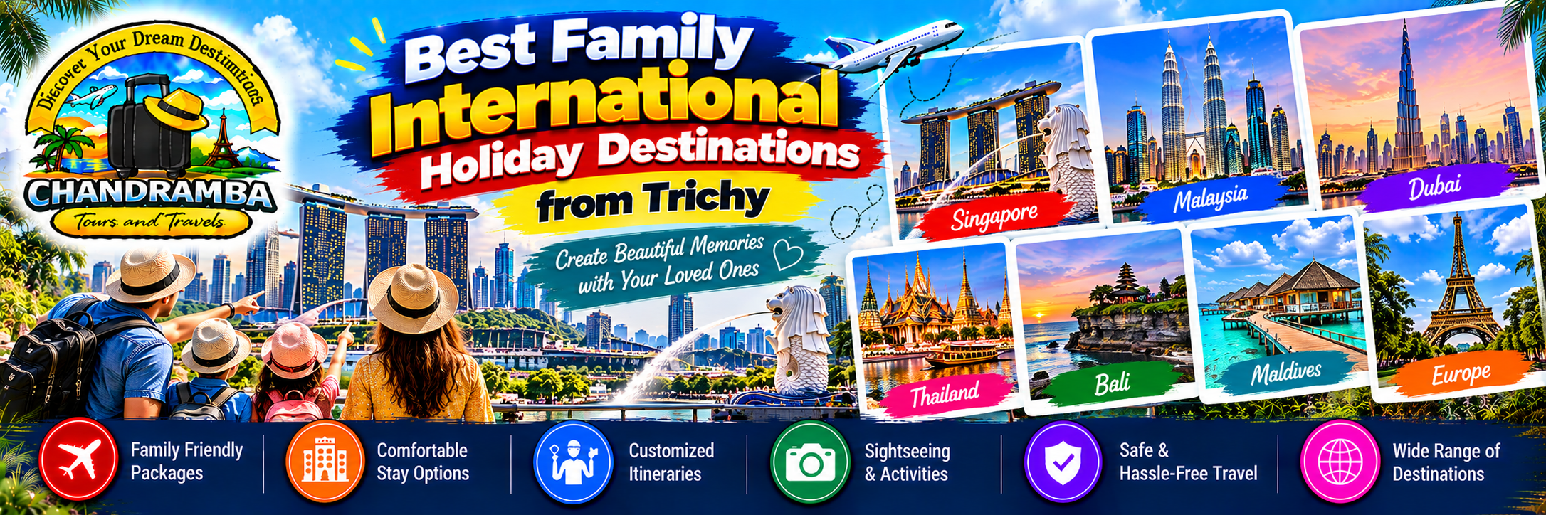 Best Family International Holiday Destinations from Trichy: Complete Travel Guide