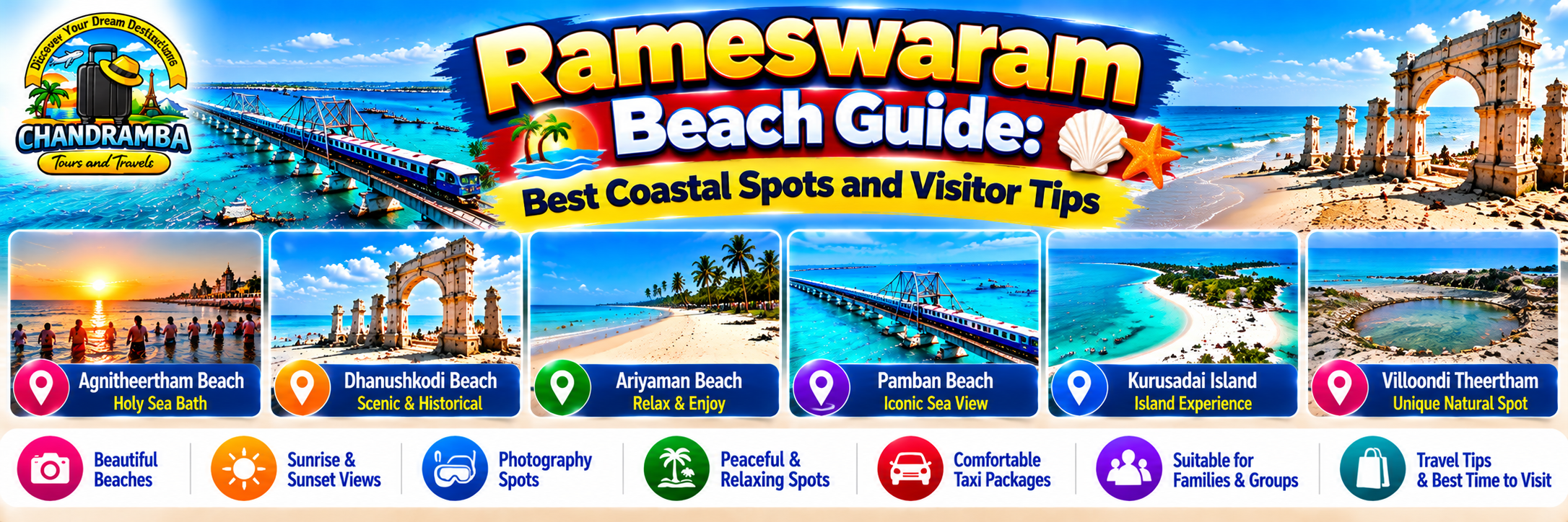 Rameswaram Beach Guide: Best Coastal Spots and Visitor Tips