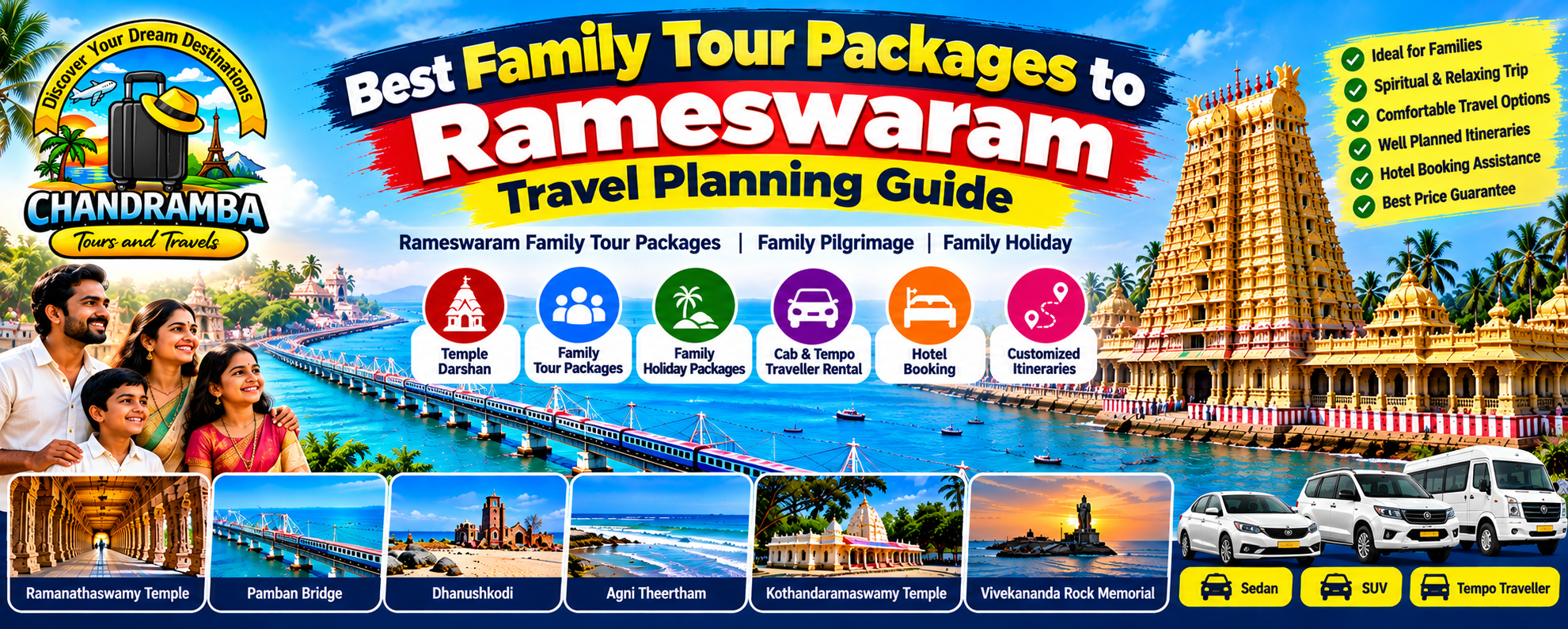 Best Family Tour Packages to Rameswaram: Travel Planning Guide