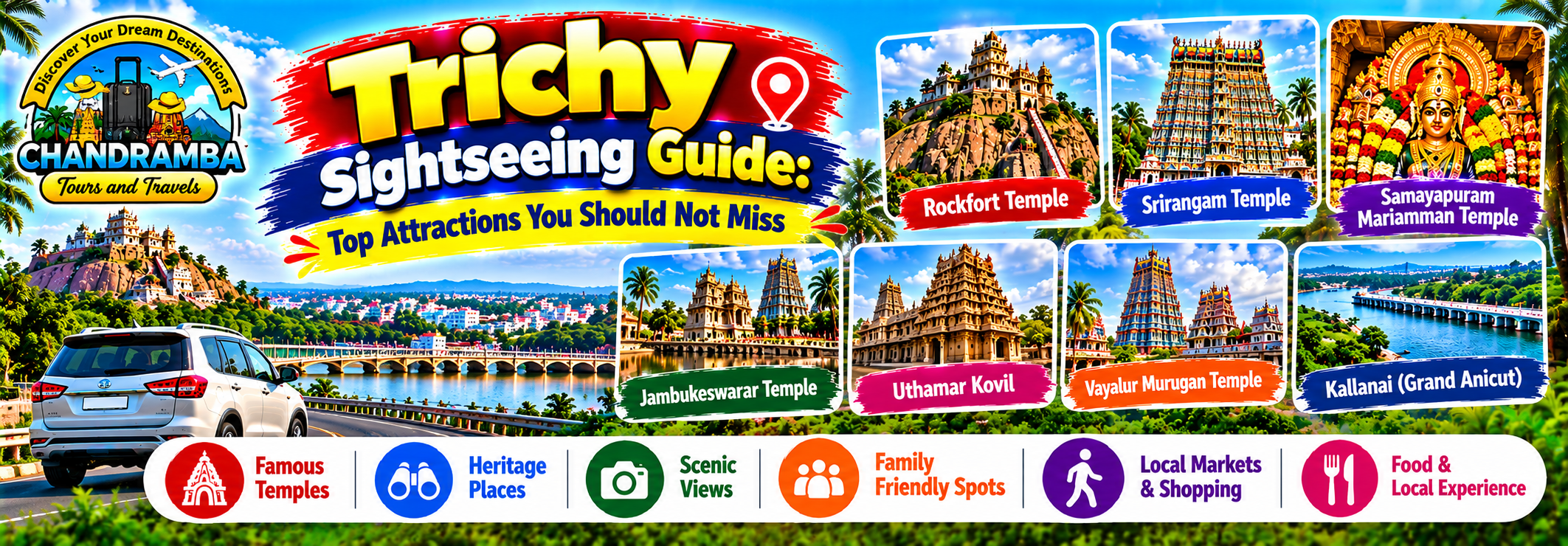 Trichy Sightseeing Guide: Top Attractions You Should Not Miss